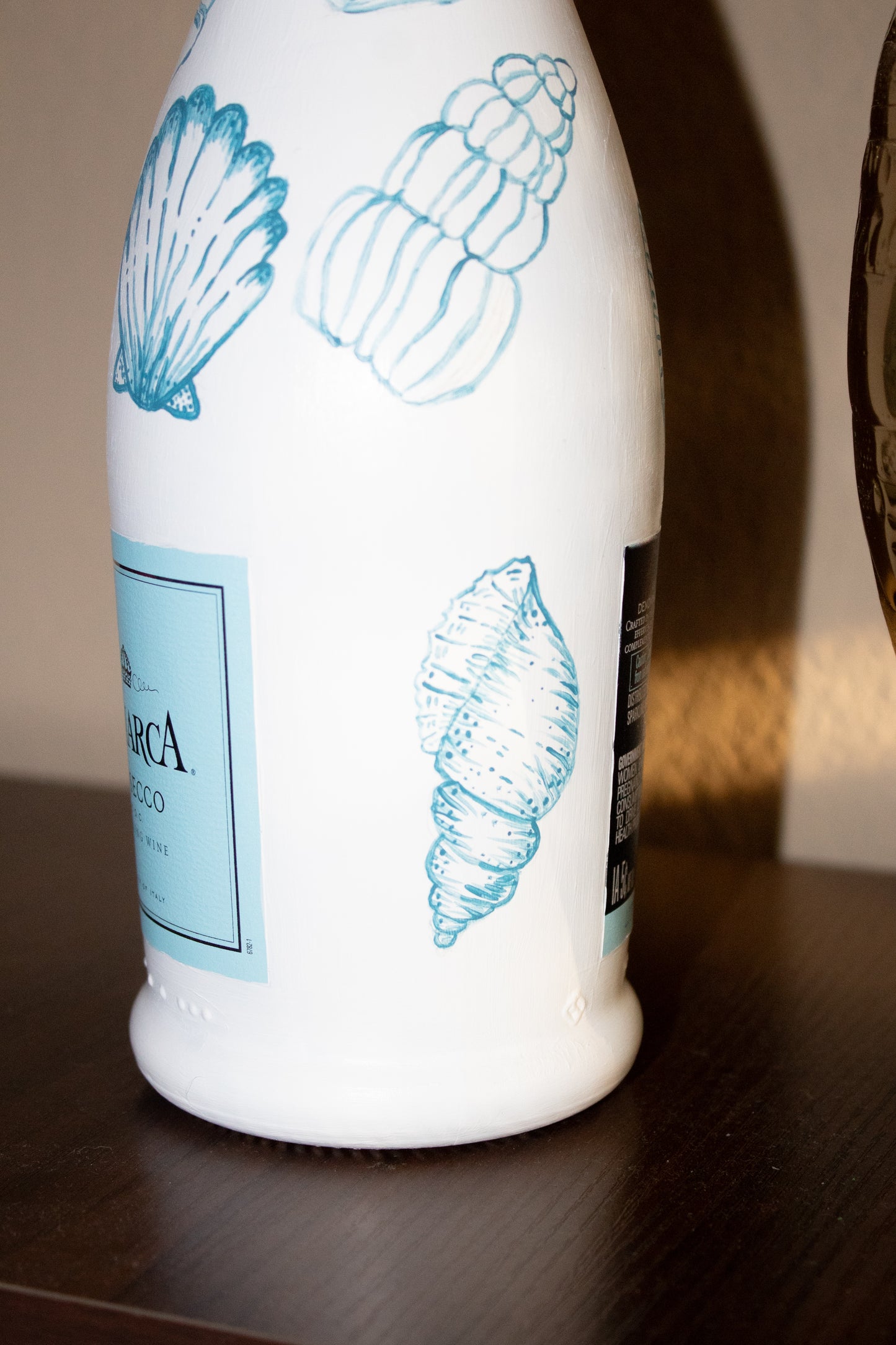 Seashell Champagne Bottle